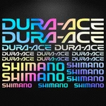 Dura-ace Shimano Kit Holographic Vinyl Decal Stickers Sheet Bike Cycling Bicycle. Fixed Price $29.99.