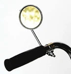 Summit Chrome 3'' Round Mirror With Reflector. Fixed Price $11.82.