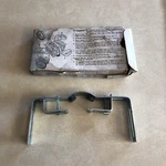 Nos Androck Double Sided Bicycle Rear Saddle Basket Psb 80 Model Mount Bracket. Fixed Price $20.00.