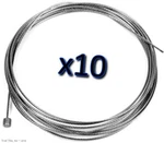 10 X Jagwire Slick Stainless Derailleur Shifter Cables Fits Sram Shimano. Fixed Price $26.85.