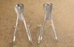 Vintage New Italian Gipiemme Crono Sprint Steel Toeclips Set Cycling Pedals. Fixed Price $25.90.
