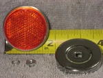 Schwinn Stratolite Reflector, Bezel For Lightweight Bike Fender Red 52 6-PIE 1 ". Fixed Price $49.95.