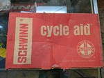 Original Schwinn Approved Cycle Aid Training Wheels Box No Parts. Fixed Price $5.00.
