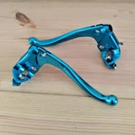 Nos 1984 Pair L/r Dia Compe Brake Lever Blue Old School Bmx Dc. Fixed Price $69.90.