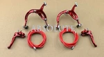 Altaline Bmx Brake Front & Rear Set Alloy Red Bike Bicycle Caliper Cable Lever.. Fixed Price $26.19.
