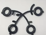 Good Year Wide Tread Speedway Tires From 69 Charger Revell 1:25 Model Kit. Fixed Price $6.97.