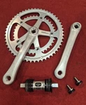 Shimano RX100 FC-A551 Road Double Crank Set With 53/39T Alloy Chainring. Fixed Price $39.75.