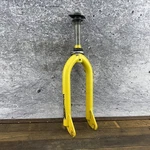 Vintage Mongoose Bmx Fork 1 Inch Threaded 20" Black Magic Bike Old School Yellow. Fixed Price $80.59.