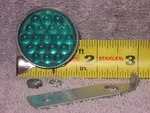 Schwinn Green Reflector Wald 1 " With Bicycle Bike Handlebar Mount Bracket. Fixed Price $19.95.