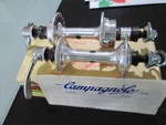 Nos Campagnolo Record Hub Set 36 Holes 126.5 Rear Spacing English Thread. Fixed Price $399.00.