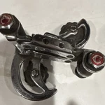 Campagnolo Gran Sport Rear Derailleur Bolt-on Silver Steel Short Cage 5 Speed. Fixed Price $50.00.
