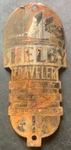 Vintage Shelby Traveler Bicycle Headbadge. Fixed Price $19.99.