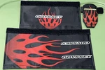 Odyssey Lo- Pro Flames With Logo Safety Pads Set Bmx. Fixed Price $34.99.