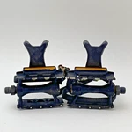 Vintage Mks AR-5 Pedals Toe Clips VP-706M 9/16 Road Bike Black A42. Fixed Price $27.99.