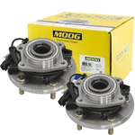 Moog Pair Front Wheel Bearings Hub For Chrysler Town & Country Grand Caravan C/v. Fixed Price $157.73.