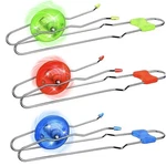 Cemirk Retro Kids Light Up Gyro Wheel Set - Includes Medium, Red, Green, Blue. Fixed Price $14.76.