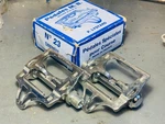 Vintage Nos Lyotard No. 23 Berthet Road Bike Pedals 9/16" English Thread, Nib. Fixed Price $199.99.
