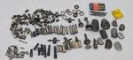 Vintage Schrader Valve Stem Air Caps Antique Wheel Tire Steel Brass Hardware Lot. Fixed Price $49.45.