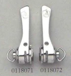 Campagnolo C-record 0118071 0118072 Braze-on Gear And Front Change Shift Levers. Fixed Price $200.00.