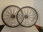 Vintage 48 Spoke Alex Rims G303 20" 14MM Axles Black. Fixed Price $95.00.