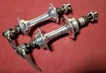Shimano Dura-ace 7400 Road Hubset 32H 100 / 126 Qr Threaded Freewheel. Fixed Price $85.00.