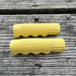 Vintage Yellow Tricycle Grips 3/4" Id 3-1/2" Long Fit Colson Amf Elgin Huffy Nos. Fixed Price $9.99.