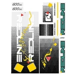 Redline - 1986 600CXL For Teal Frame Decal Set. Fixed Price $53.51.