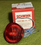 Nos Vintage 1979 Schwinn 04 188 Red Rear For Generator. Fixed Price $35.99.