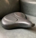 Vtg Schwinn Extra Wide Black Bike Saddle Cushion Seat Viscount 7148 Bicycle. Fixed Price $13.49.