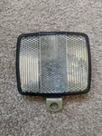 Nos Schwinn Approved Front Clear Reflector For 70'S/80'S Bicycles Stingray. Fixed Price $15.00.