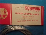 Schwinn 3 Speed Bicycle Trigger Control Cable Sturmey Archer Nos. Fixed Price $25.79.