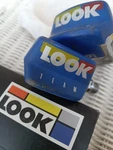 Pedals Look Kg 196 Set Team Blue Yellow Red - Rare. Fixed Price $230.90.