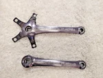 Cook Bros Brothers 177MM Cranks Bmx Mid School Vintage 1990S Vtg. Fixed Price $410.00.