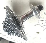 Vintage 36 Hole Suntour Xc Pro Microdrive Rear Hub And Cassette New 130MM. Fixed Price $149.00.