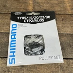 Shimano Rear Derailleur Pulley Set Y56398030 TY05 TY15 TY20 Nos 25G Bike Mtb. Fixed Price $11.39.