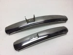 Vintage 1960/70S Stainless Shorty Bicycle Fenders Royce Union Sears Amf. Fixed Price $35.00.