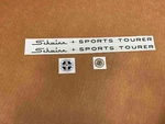 Schwinn Approved Black Sports Tourer Bicycle Downtube & Seat Decal Set. Fixed Price $40.00.