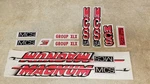 Mcs Magnum Group 90'S Nos Complete Sticker Bmx Bike. Fixed Price $140.00.