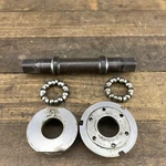 Vintage Shimano 600 Ax Bottom Bracket Set 68MM 116MM Jis Square Taper One Key. Fixed Price $53.99.