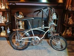 1971 Schwinn Krate Disc Brake Grey Ghost Bicycle Nicest Ever Winnie Howard Built. Fixed Price $8500.00.