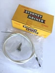 Sturmey Archer Twin Shift Cable/housing 36"X30" Nos 60S-70S Grid Wht Stick. Fixed Price $20.00.