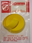 Schwinn Yellow Handlebar Tape Kool Lemon Hunt-wilde Flexon Vinyl Nos 09 066. Fixed Price $34.95.
