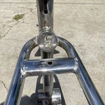 1999 Gt Intercept 4130 Old School Bmx Bike Frame And Fork Silver Steel Vintage. Fixed Price $160.00.