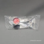 New Set Of Cat Eye Bike Clear & Red Front And Rear Reflectors, Includes Clamps. Fixed Price $22.87.
