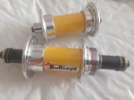 Bullseye Mid School 32H Hubs. Bolt On And Qr Brown Bearing Old / Bmx. Fixed Price $390.00.