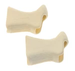 Dia Compe Agc 250 Aero Brake Hoods Bracket Covers Pair 252.1W White New Nos. Fixed Price $34.99.