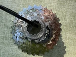 Vintage Sr Sakae Suntour Powerflo Cassette, Speed 11-28T. Fixed Price $15.00.