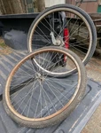 Vintage Schwinn Fleet 60S Wheels Hubs Tires Front Rear Spokes Parts Sproket. Fixed Price $79.99.