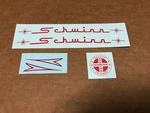 Schwinn Approved Pink Rose Lil Chik Bicycle Frame & Fork Decal Set. Fixed Price $40.00.