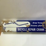Nos Ashtabula 5-1/2" 24TPI One Piece Crank Chrome. Fixed Price $89.50.